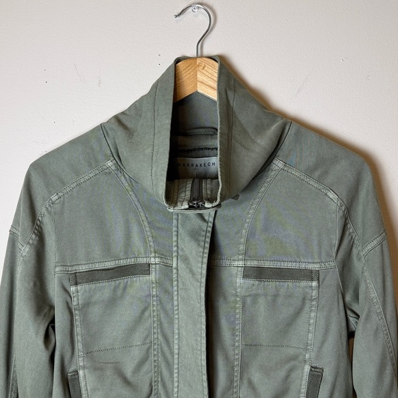 Marrakech Utility Olive Green Jacket S - Picture 2 of 11